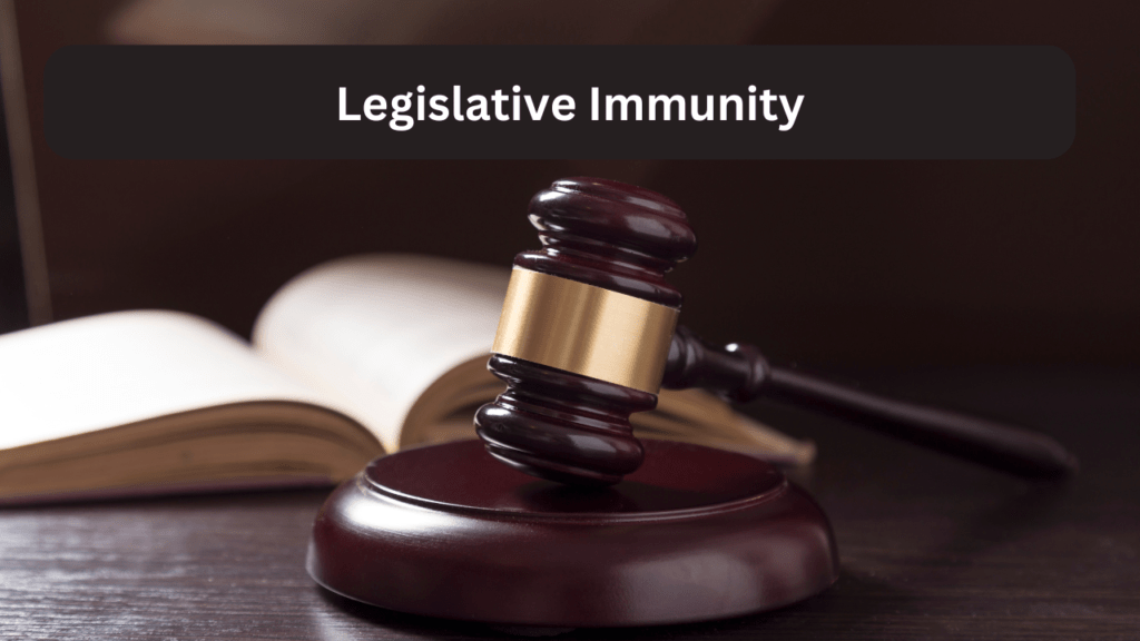 Legislative Immunity image