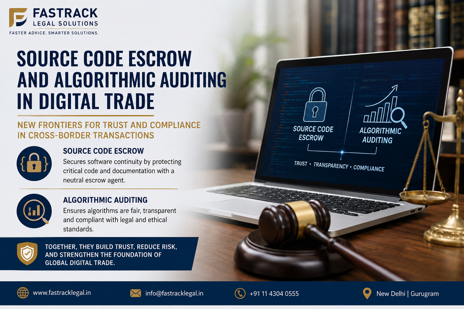 Source Code Escrow and Algorithmic Auditing in Digital Trade: New Frontiers for Trust and Compliance in Cross-Border Transactions