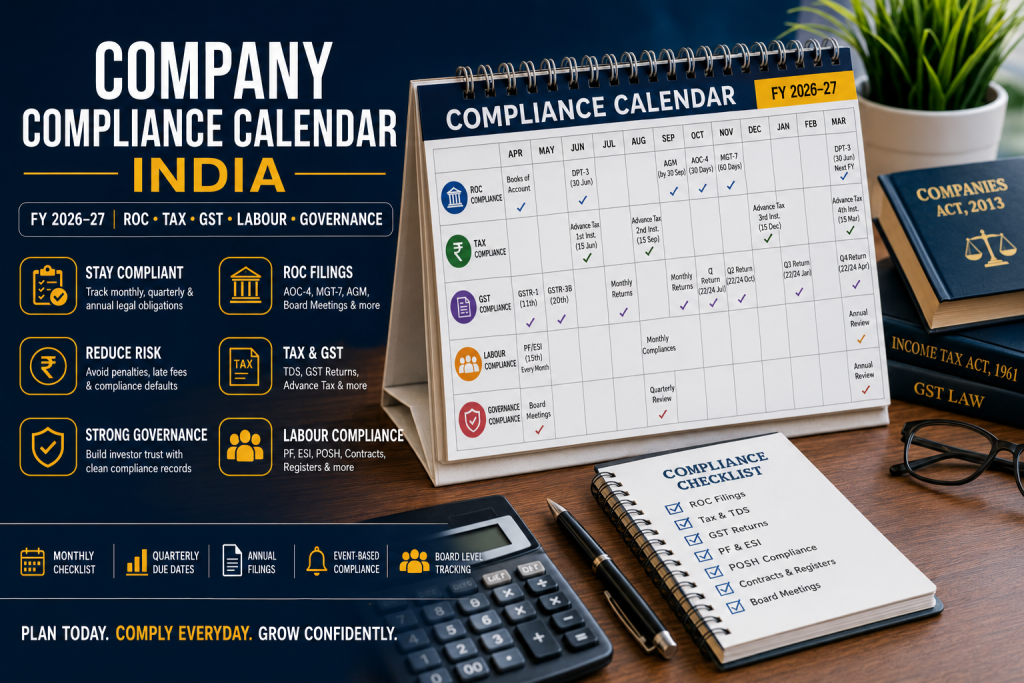 company compliance calendar