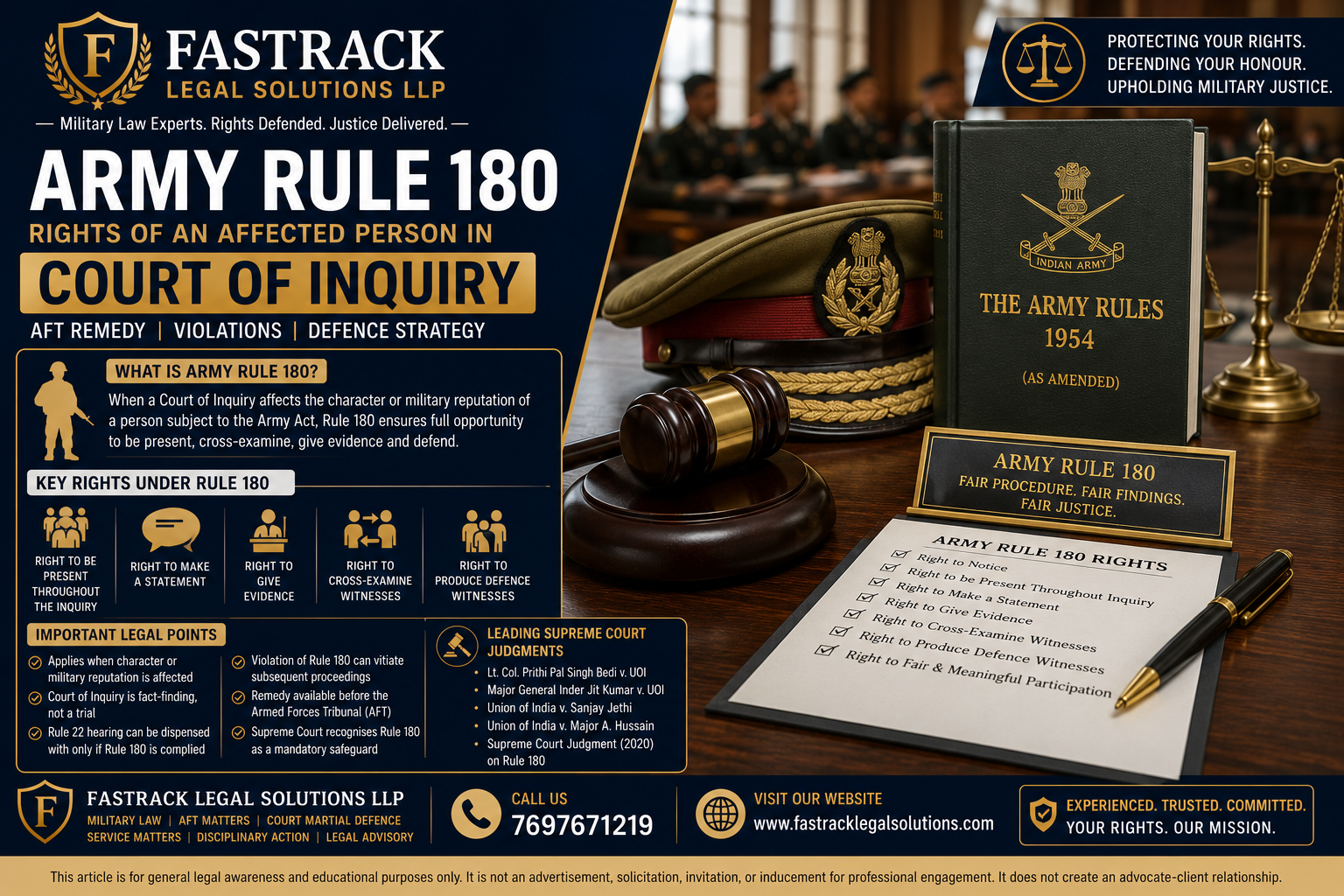 Army Rule 180