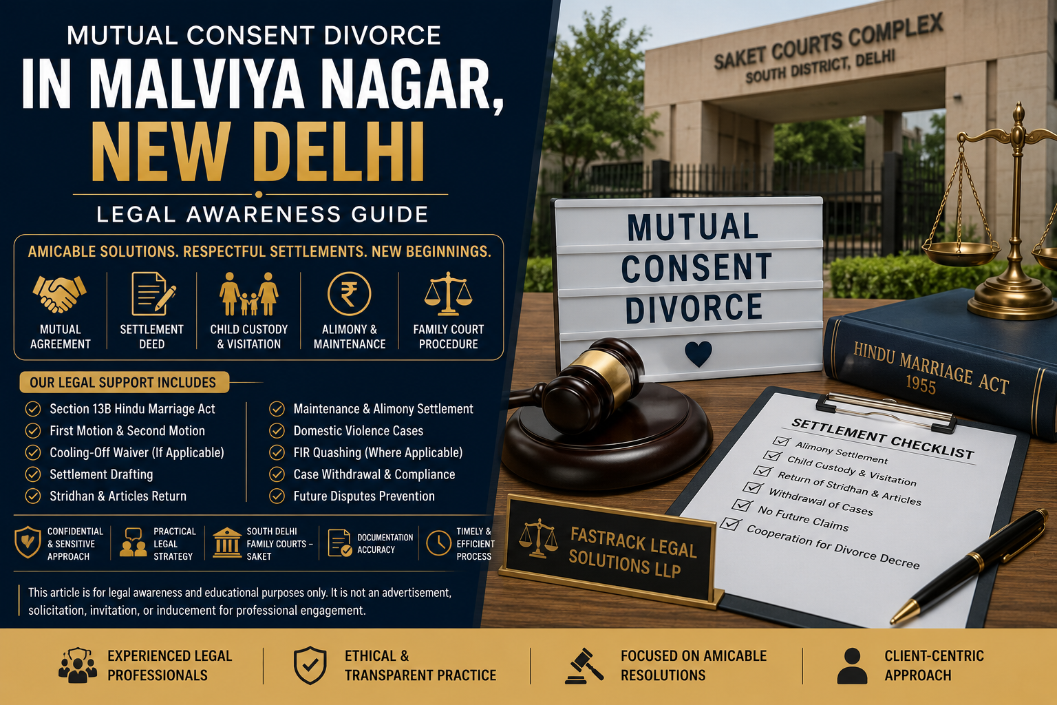 Mutual consent divorce in Malviya Nagar