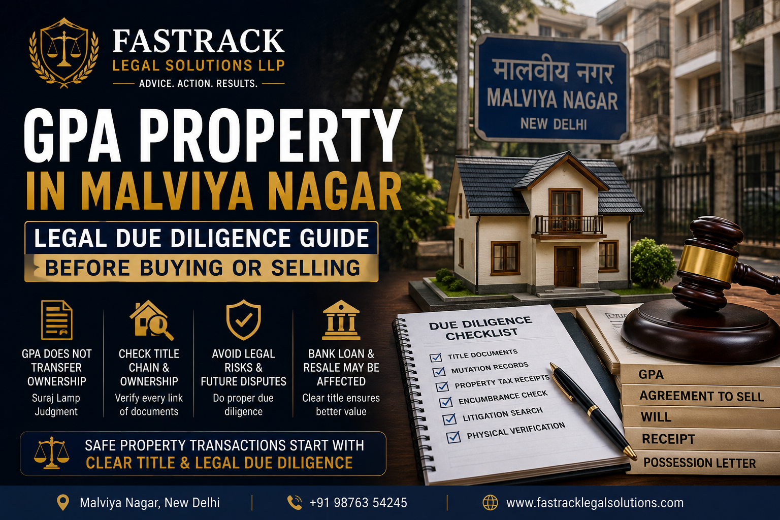 GPA Property in Malviya Nagar